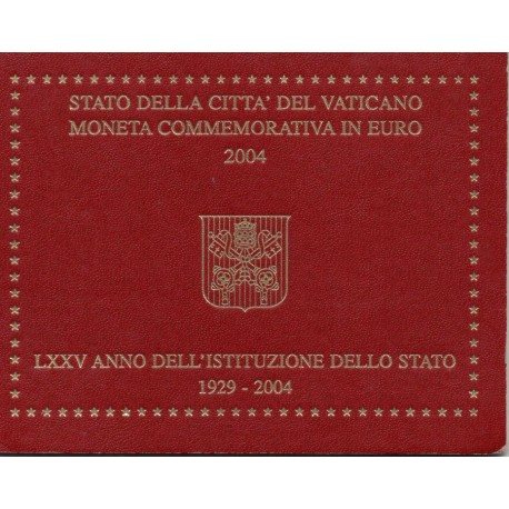 Vatican 2004 - "75th anniv. of the Vatican City State" - UNC