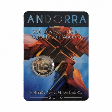 Andora 2018 - "Ustava" - UNC -blister
