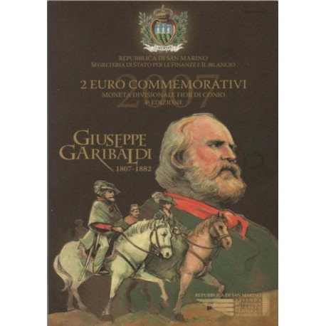San Marino 2007 - "Giuseppe Garibaldi" - UNC