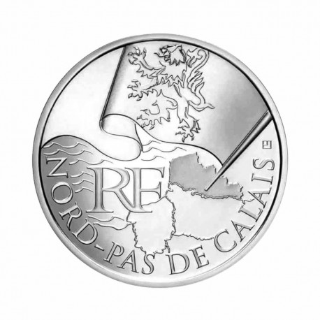 France 10 euro 2010 "Nord - pas de calais" - UNC