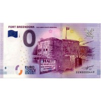 Belgija 2017 - 0 Euro bankovec - Fort Breendonk - UNC