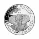 Somalia Elephant 1 oz Silver 2021