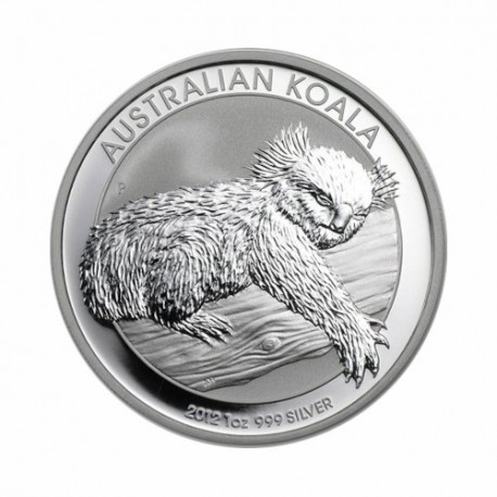 Avstralska koala 1 oz srebrnik 2012