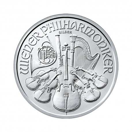 Dunajski filhamoniki 1 oz srebrnik 2011
