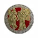 Germania 2019 - Columbia & Germania - Antique Gold 1 Oz Silver