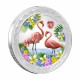 New Zealand Love is Precious – Flamingos - 1 oz Silver 2021