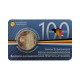 Belgium 2021 - "100 Years Of BLEU" - coincard (French version)