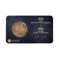 Belgium 2021 - "500 years of Karlsgulden" - coincard (French version)