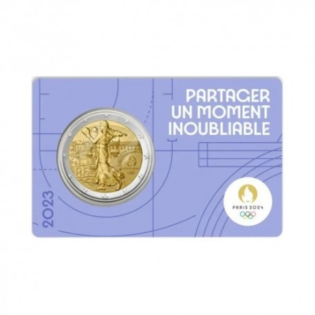 Francija 2023 - "Olimpijske igre Pariz 2024" - UNC (Vijolična)