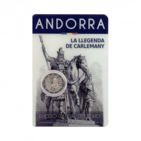Andorra 2022- "Legend of Charlemagne" - UNC - blister