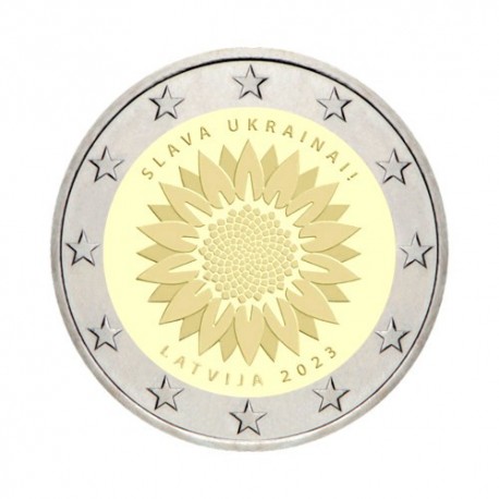 Latvija 2023 - "Sončnica za Ukrajino" - UNC
