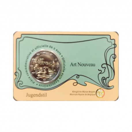 Belgija 2023 - "Art Noueau" - UNC - kartica (Francoska verzija)