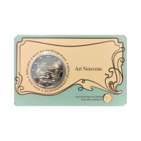 Belgium 2023 - "Art Noueau" - UNC - coincard (Dutch version)