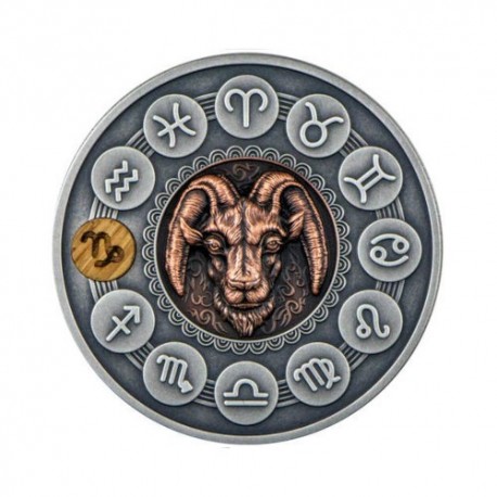 Niue 1 oz Srebrnik 2020 Kozorog - Darilna embalaža