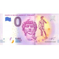 Italy 2018 - 0 Euro Banknote - David di Michelangelo - UNC