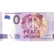 Italija 2022 - 0 Euro Bankovec - Peace for Ukraine - UNC
