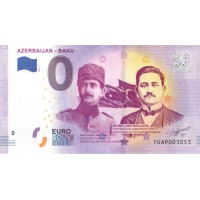 Azerbajdžan 2019 - 0 Euro Bankovec -Azerbaijan Baku - UNC