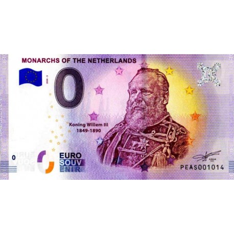 Netherlands 2020 - 0 Euro Banknote - Monarchs Of The Netherlands - Willem III - UNC