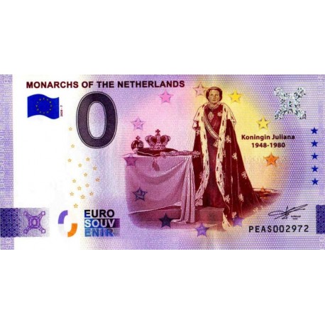 Netherlands 2020 - 0 Euro Banknote - Monarchs Of The Netherlands - Juliana - UNC