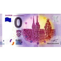 Croatia 2019 - 0 Euro banknote - Zagreb - UNC