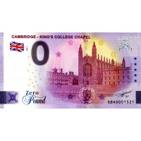 United Kingdom 2022 - 0 Pound Banknote - Cambridge King College Chapel- UNC