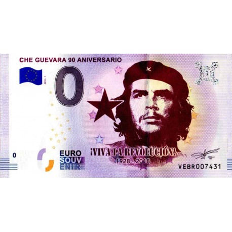 Španija 2018 - 0 Euro Bankovec - Che Guevara - UNC