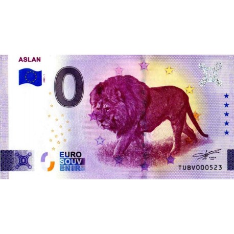 Turkey 2022 - 0 Euro Banknote - Aslan - UNC