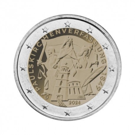 Nemčija 2024 - "Paulskirchenverfassung" - A - UNC