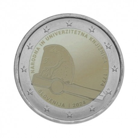 2 euro Slovenia 2024 - "National and University Library" - UNC