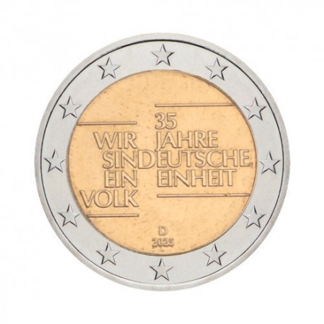 Germany 2025 - "Unity" - F - UNC