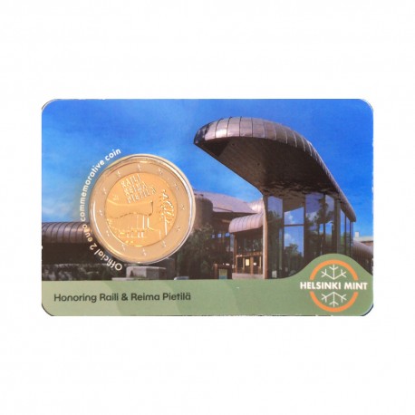 Finland 2026 - "Raili and Reima Pietilä" - coincard - type 1