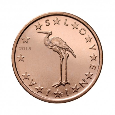 Slovenija 1 cent 2015 - UNC