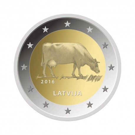 Latvija 2016 - "Krava" - UNC