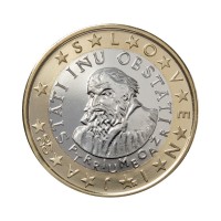 Slovenia 1 euro 2007 - UNC