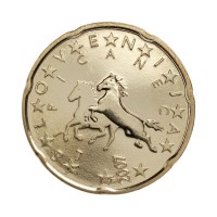 Slovenija 20 centov 2007 - UNC