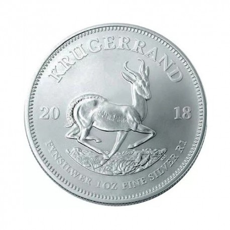 South African Krugerrand 1 oz Silver 2018