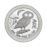 New Zealand Athena Owl 1 oz Silver 2018