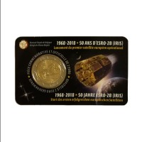 Belgium 2018 - "Satelite ESRO" - coincard (French version)